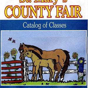 2008 Catalog Cover, St. Mary's County Fair