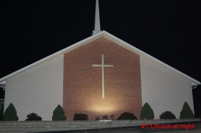 #1 Church at night