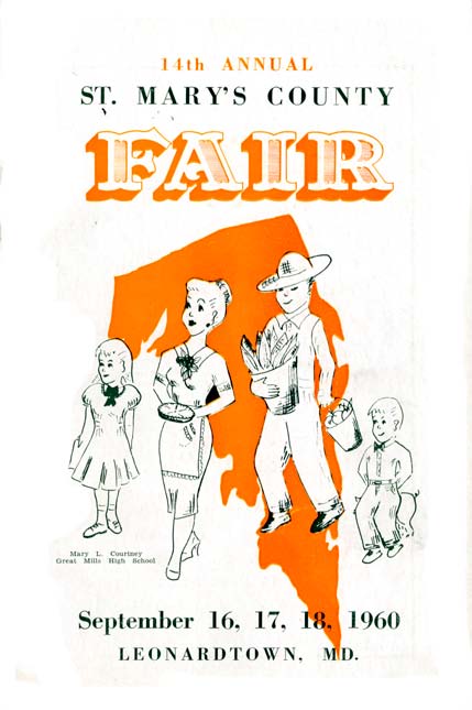 1960 Catalog Cover, St. Mary's County Fair