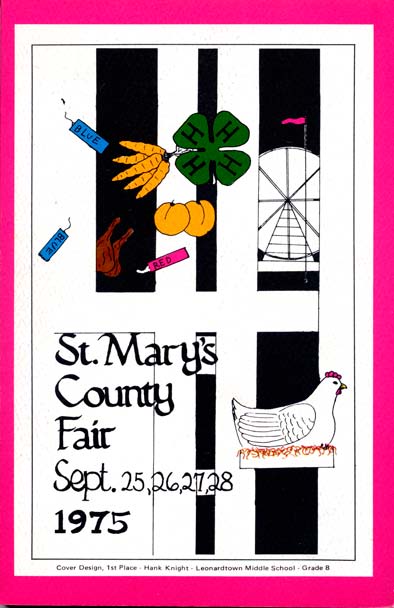 1975 Catalog Cover, St. Mary's County Fair