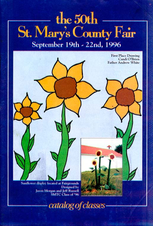 1996 Catalog Cover, St. Mary's County Fair