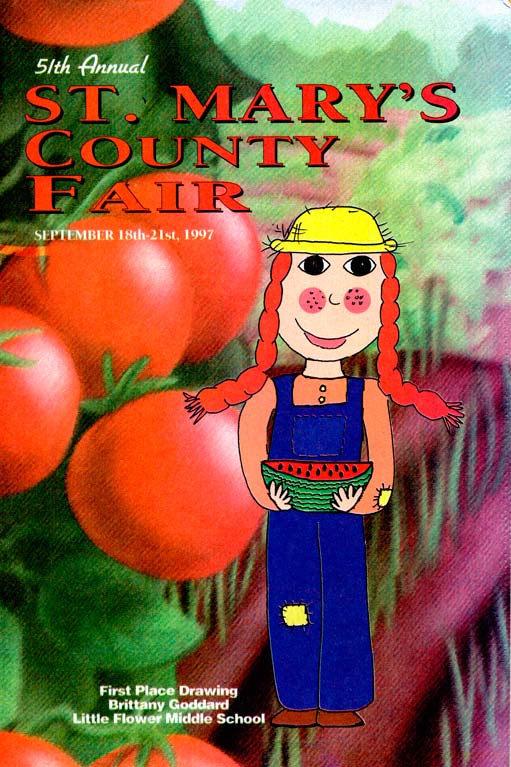 1997 Catalog Cover, St. Mary's County Fair