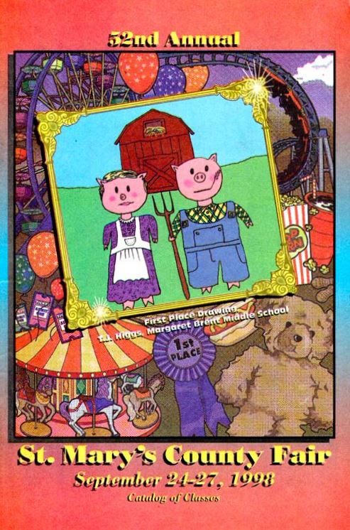 1998 Catalog Cover, St. Mary's County Fair