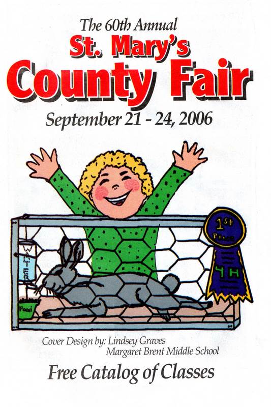 2006 Catalog Cover, St. Mary's County Fair