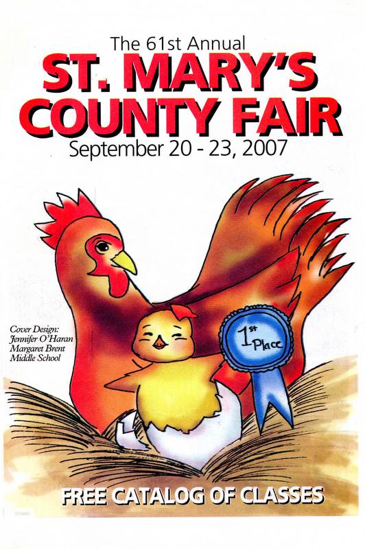 2007 Catalog Cover, St. Mary's County Fair