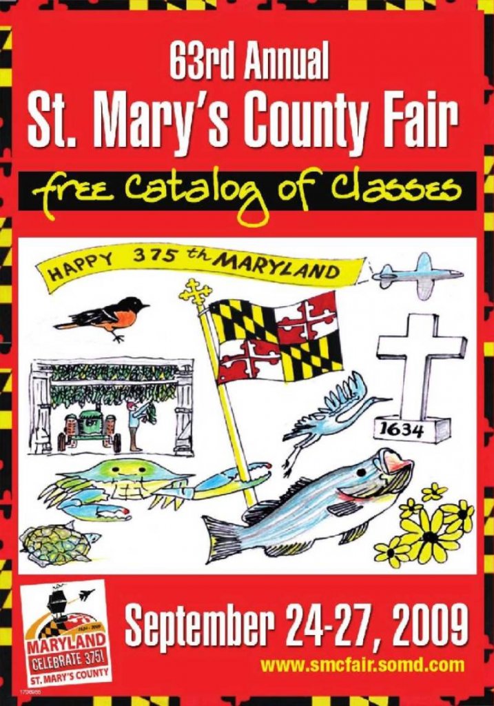 2009 Catalog Cover, St. Mary's County Fair Southern Maryland