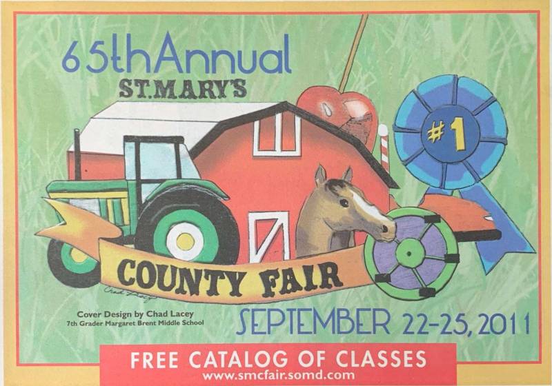 2011 Catalog Cover, St. Mary's County Fair