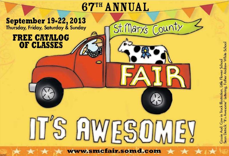 2013 Catalog Cover, St. Mary's County Fair