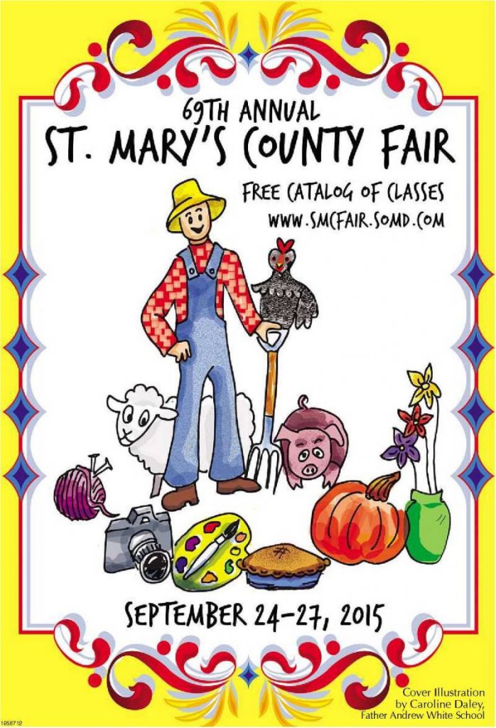 2015 Catalog Cover, St. Mary's County Fair