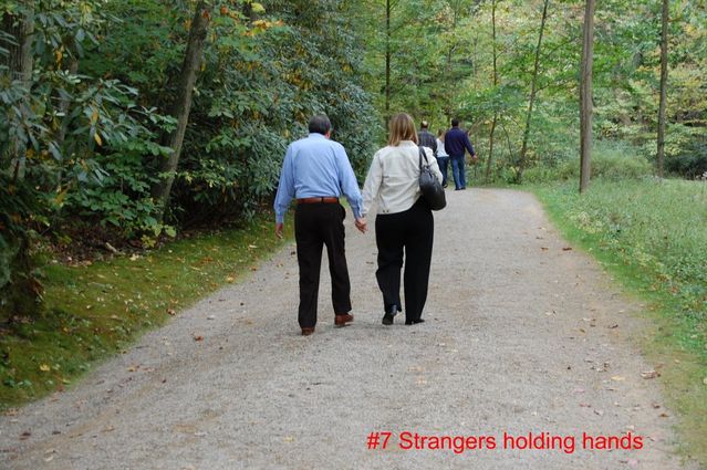 #7 Strangers holding hands