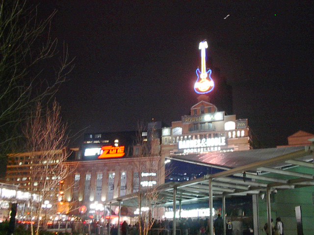 Baltimore Hard Rock - A Lit Up Night Life