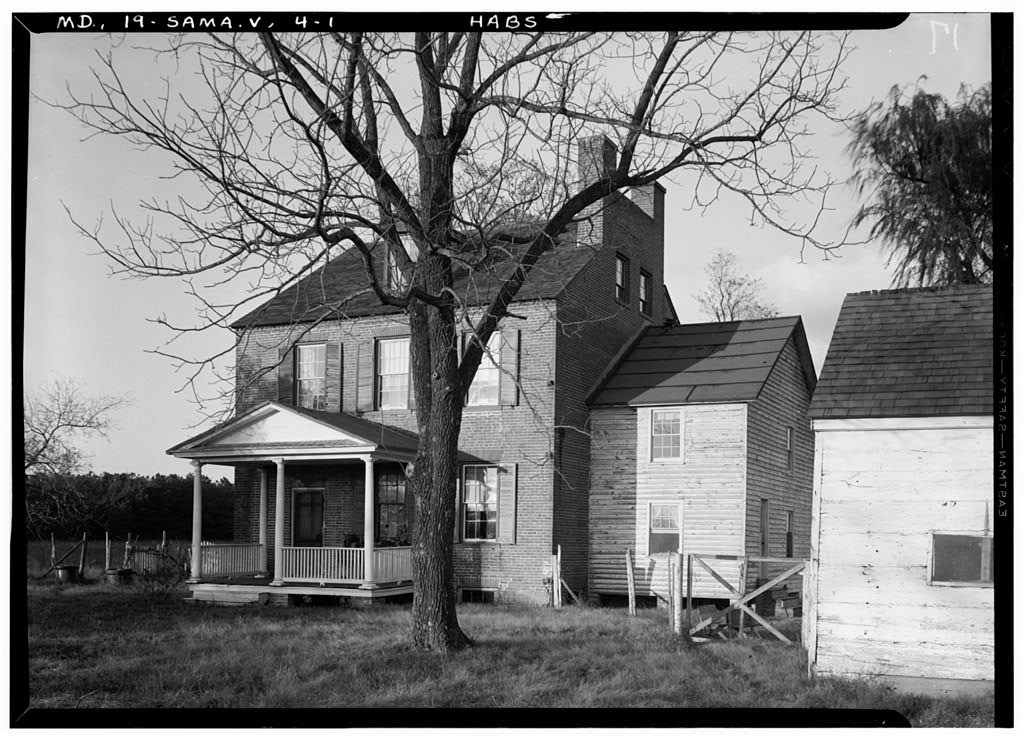 Brick Farmhouse, St. Mary's City, Nov 1936