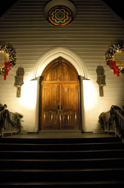 Christmas Light at the Holy Face Church