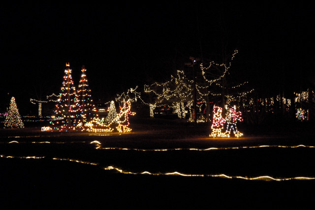 Christmas Lights at Annmarie Gardens