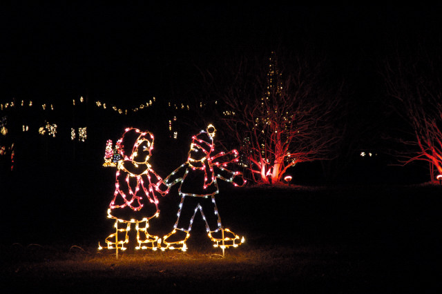 Christmas Lights at Annmarie Gardens