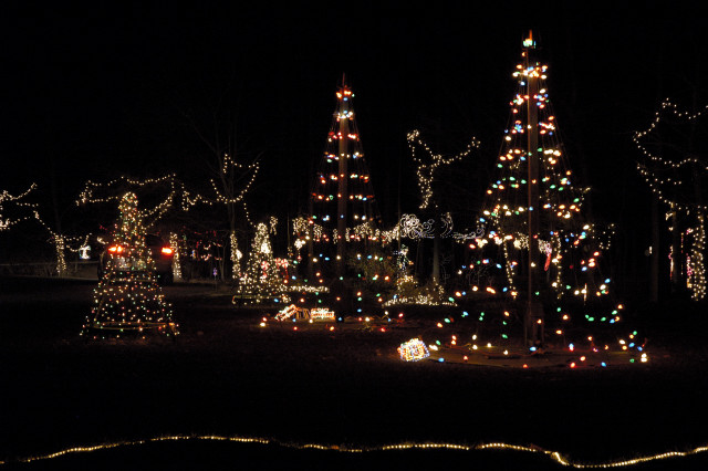 Christmas Lights at Annmarie Gardens