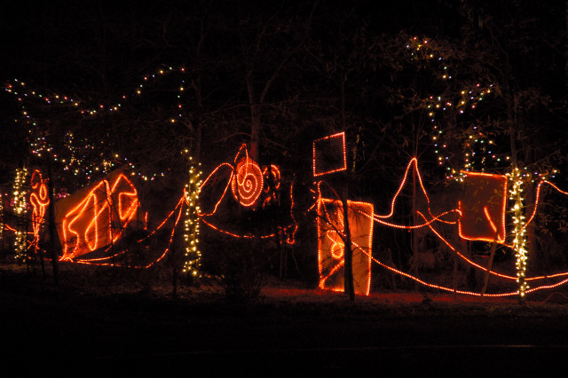 Christmas Lights at Annmarie Gardens