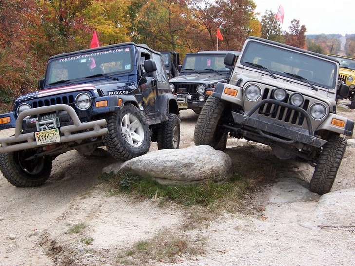 Climbing a little rock!