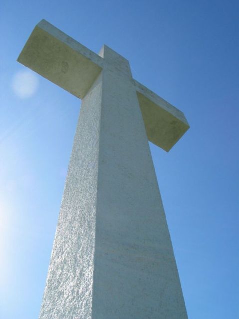 Cross on St. Clement's Island