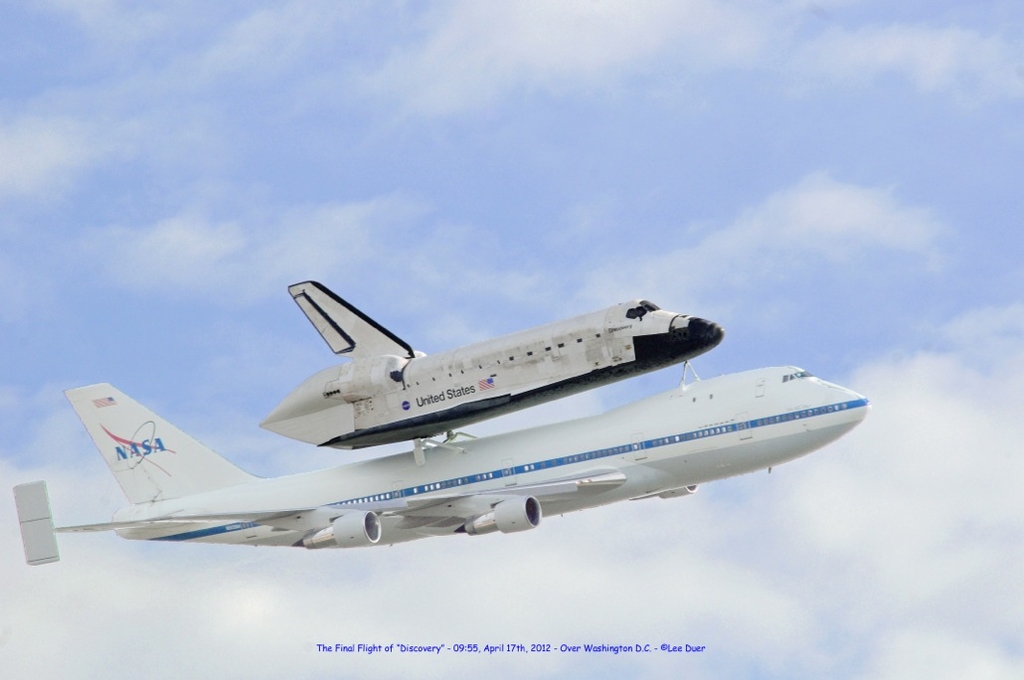 Discovery's Final Flight 4-17-12