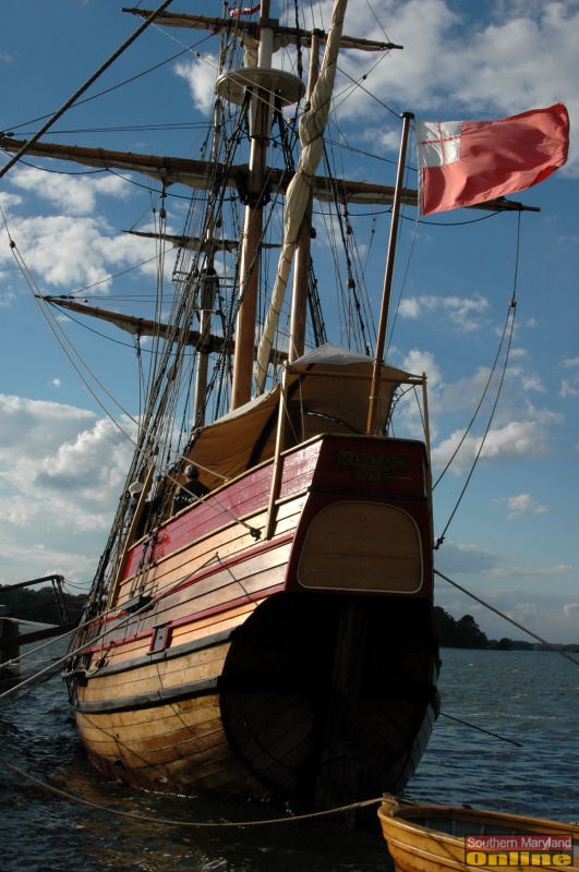 Docked at St. Marys City