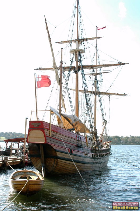 Docked at St. Marys City