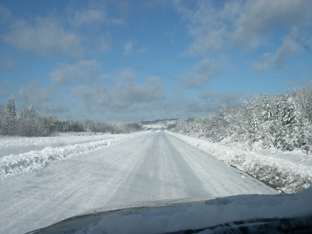 Driving to work