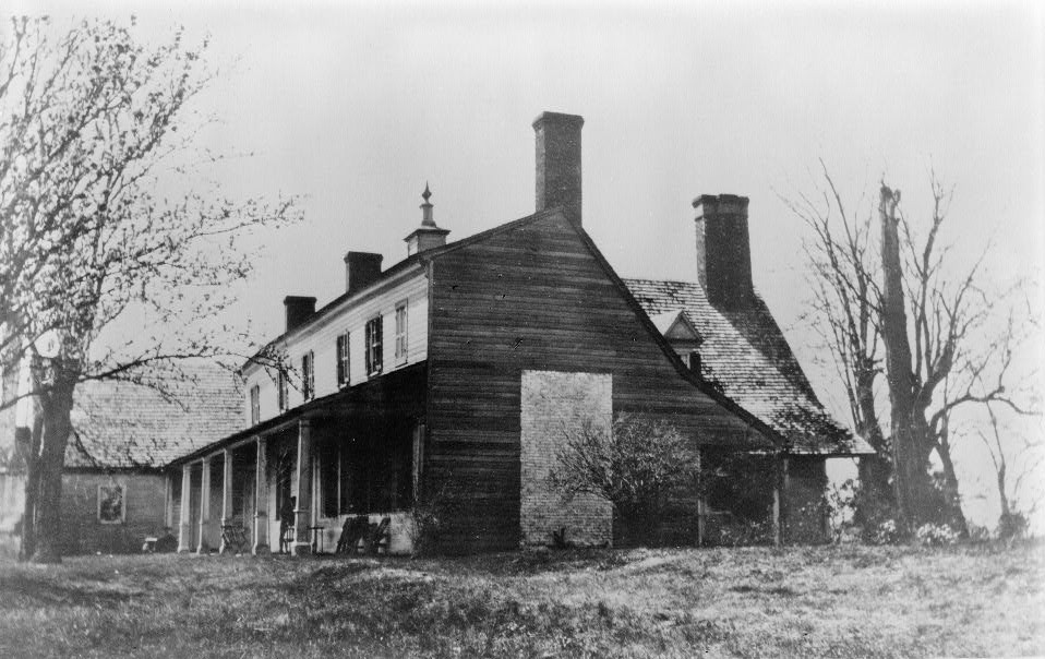 East front and north end in 1910