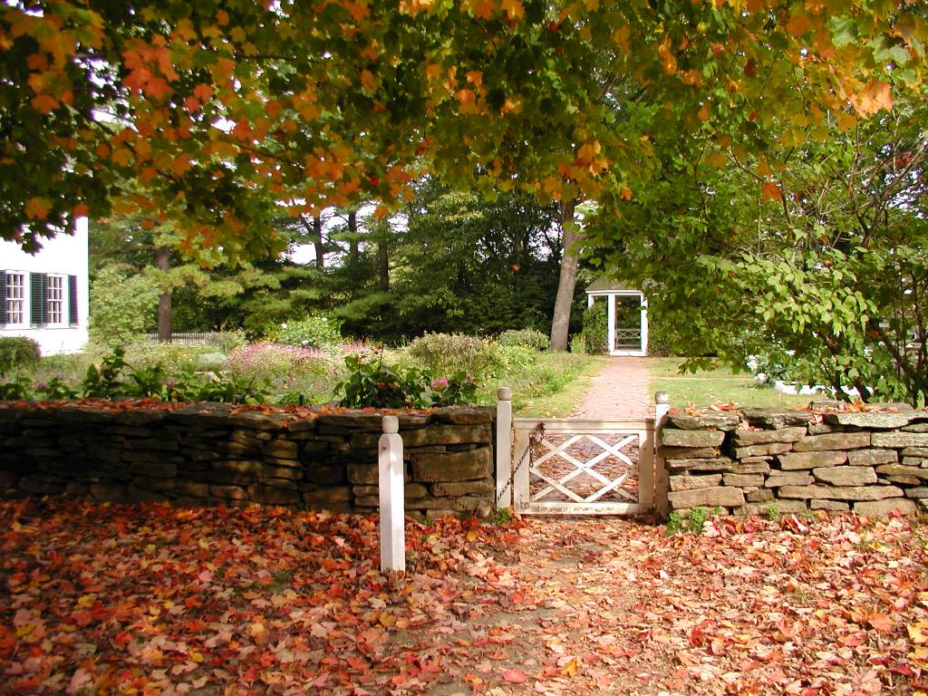 Entrance to the formal gardens