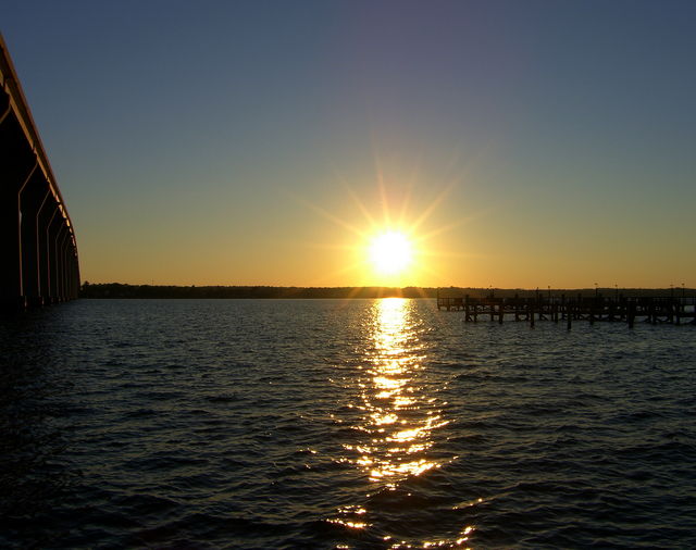 Fall Sunset on the Patuxent river