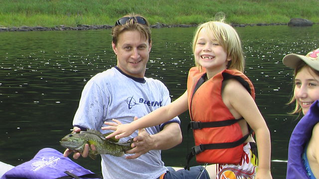 Fishing with the kids