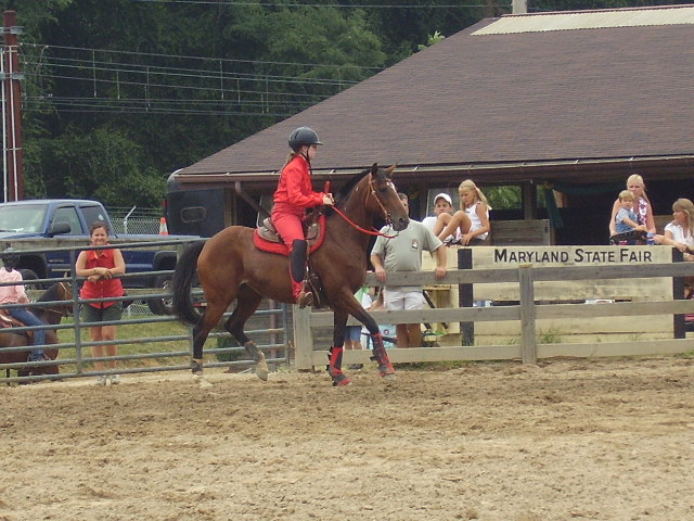 flare entering ring