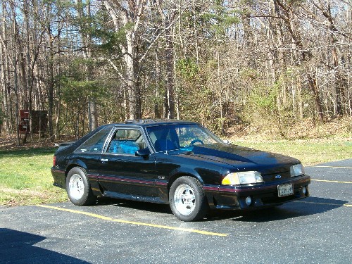 Fox Body Mustang from the cruise