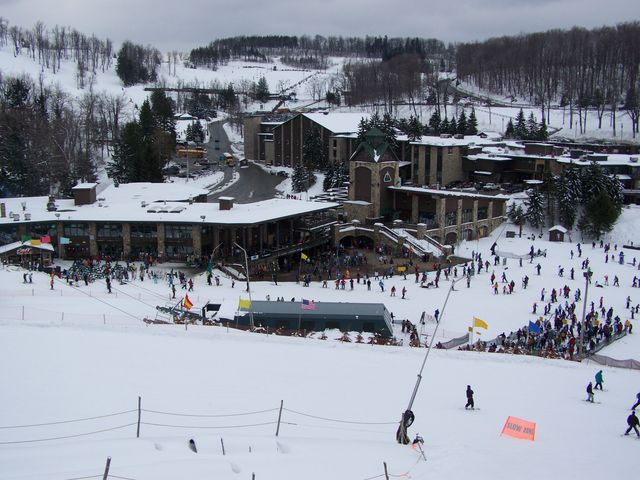 From chairlift