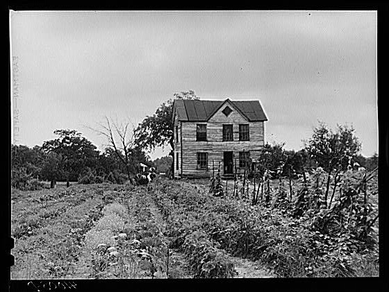 House & Home Garden of William Sanders, Aug 1940