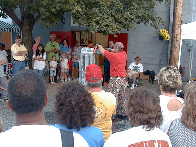 Ice Carving Demo