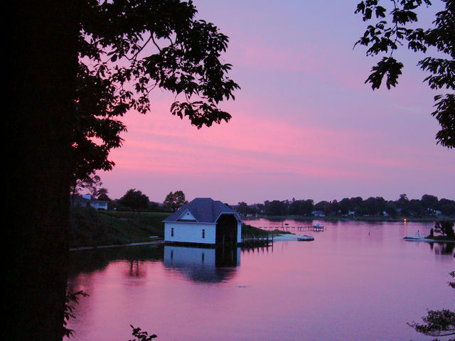 Just a small boathouse