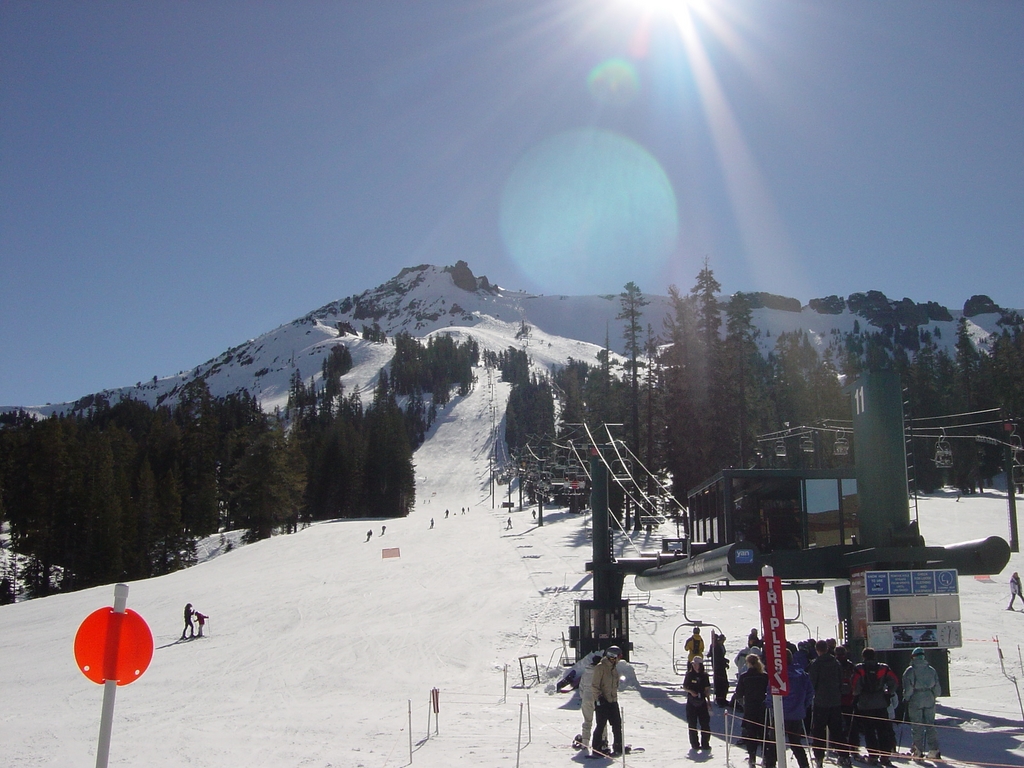 Kirkwood ski resort at Lake Tahoe area