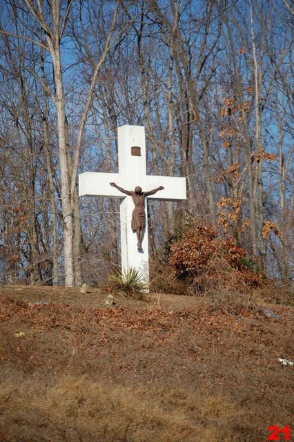 Large Cross and Crucifix