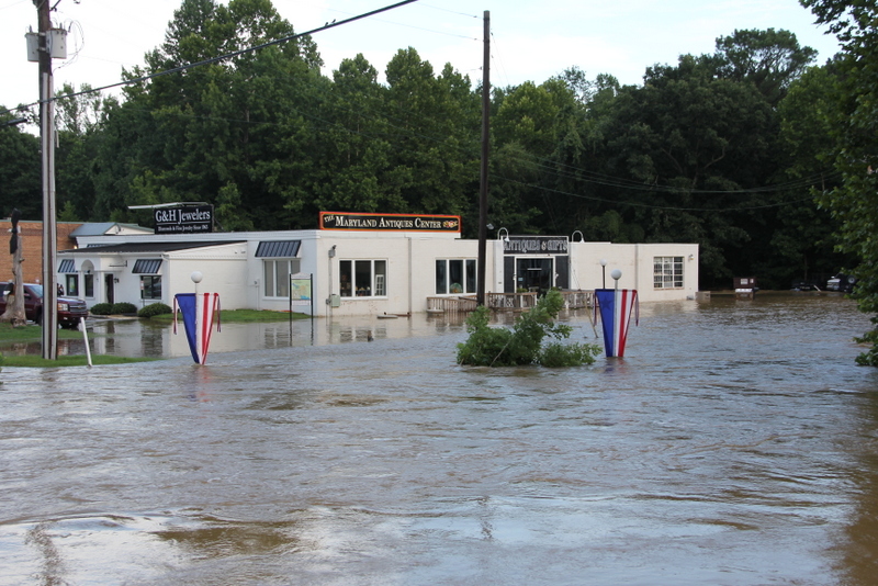 Leonardtown Flood july 6, 2017