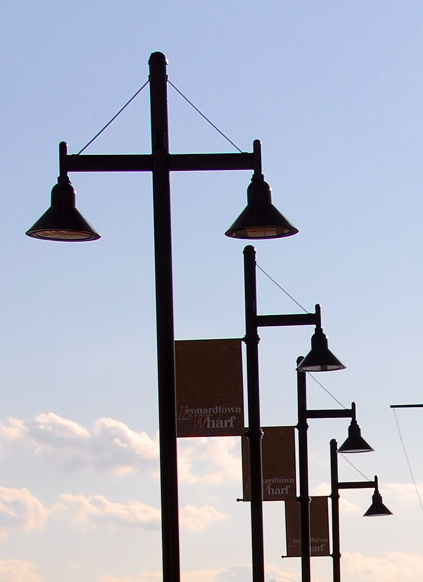 Lights and banners