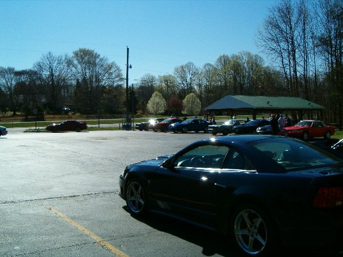 Lined up ready to cruise!