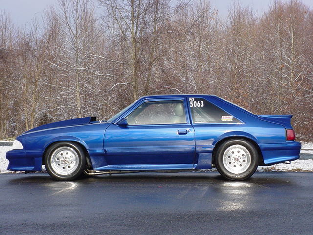 My 88 Mustang GT (NMRA Pure Street class)