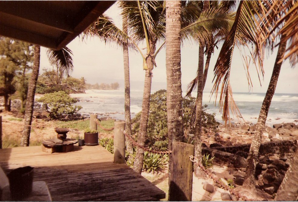 My back porch in HI.