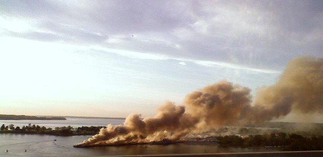 Navy Pier Fire 2009-04-29