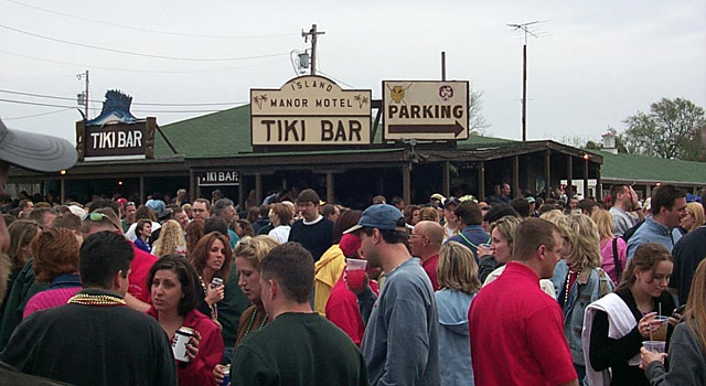 Opening Day at the Tiki Bar
