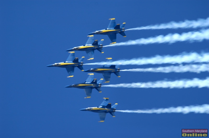 PAXRVR Air Expo - Blue Angels - All Six w/Smoke