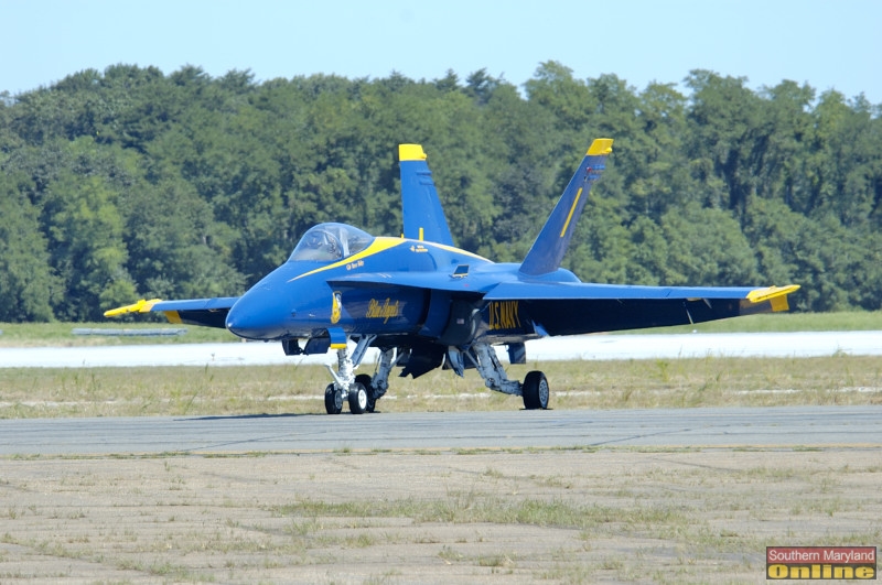 PAXRVR Air Expo - Blue Angels - Parked