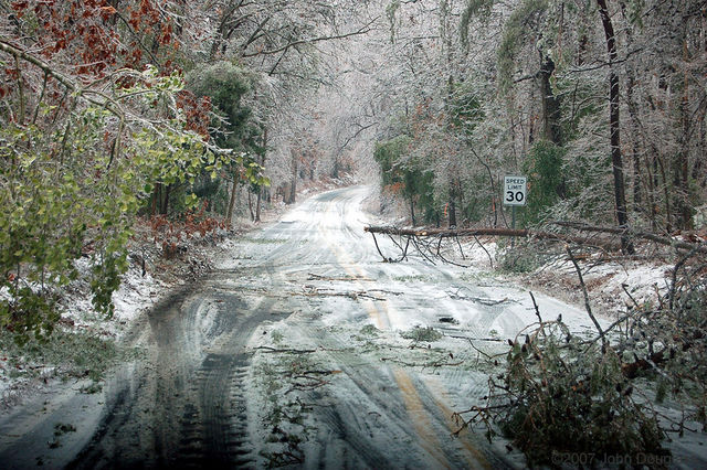 Piney Church Road Feb 2007