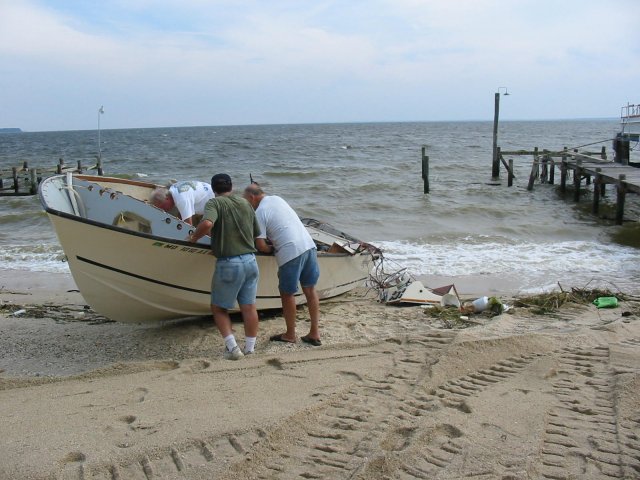 Piney Point - Surveying the Damage